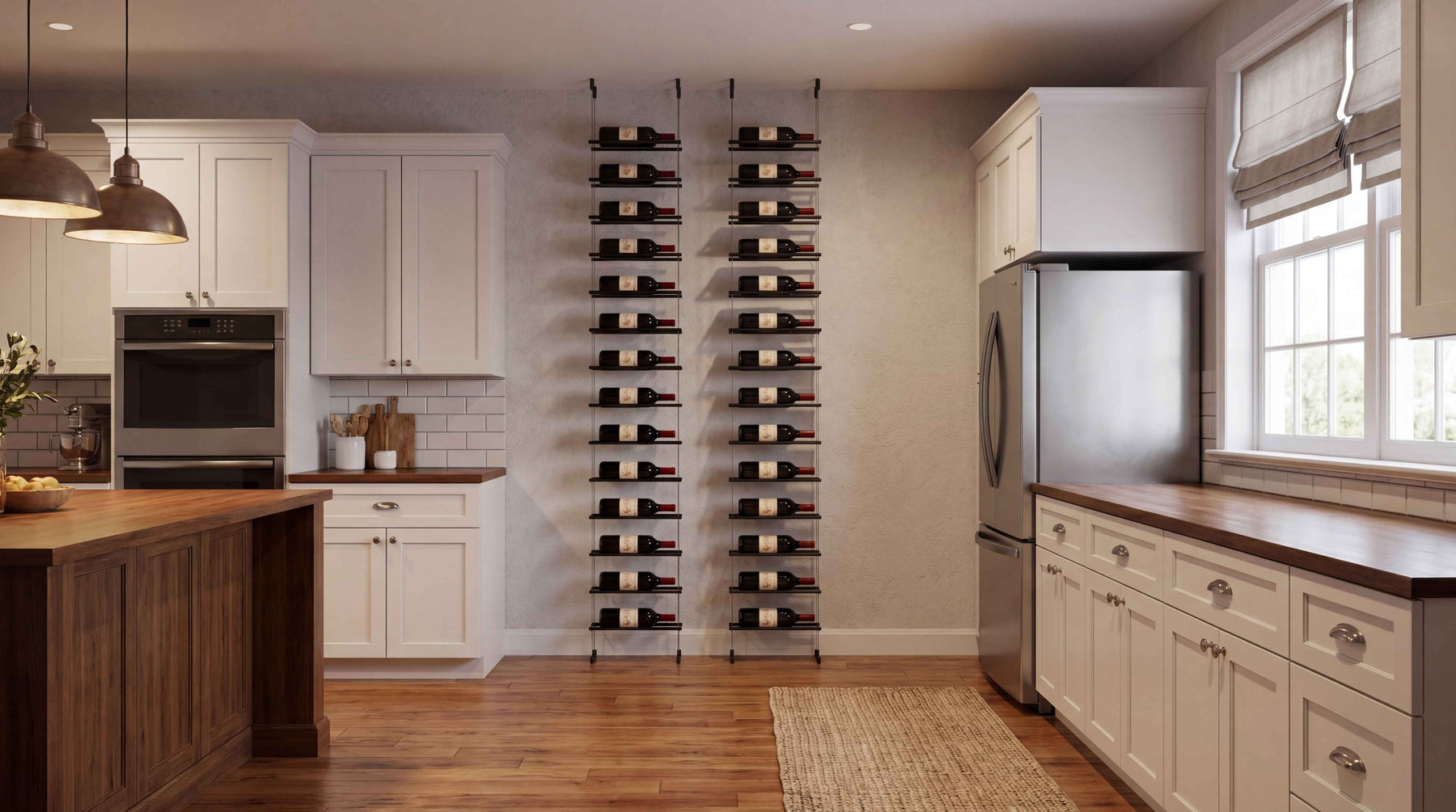 Floor-to-Ceiling Wine Racks: What They Are and Where They Fit