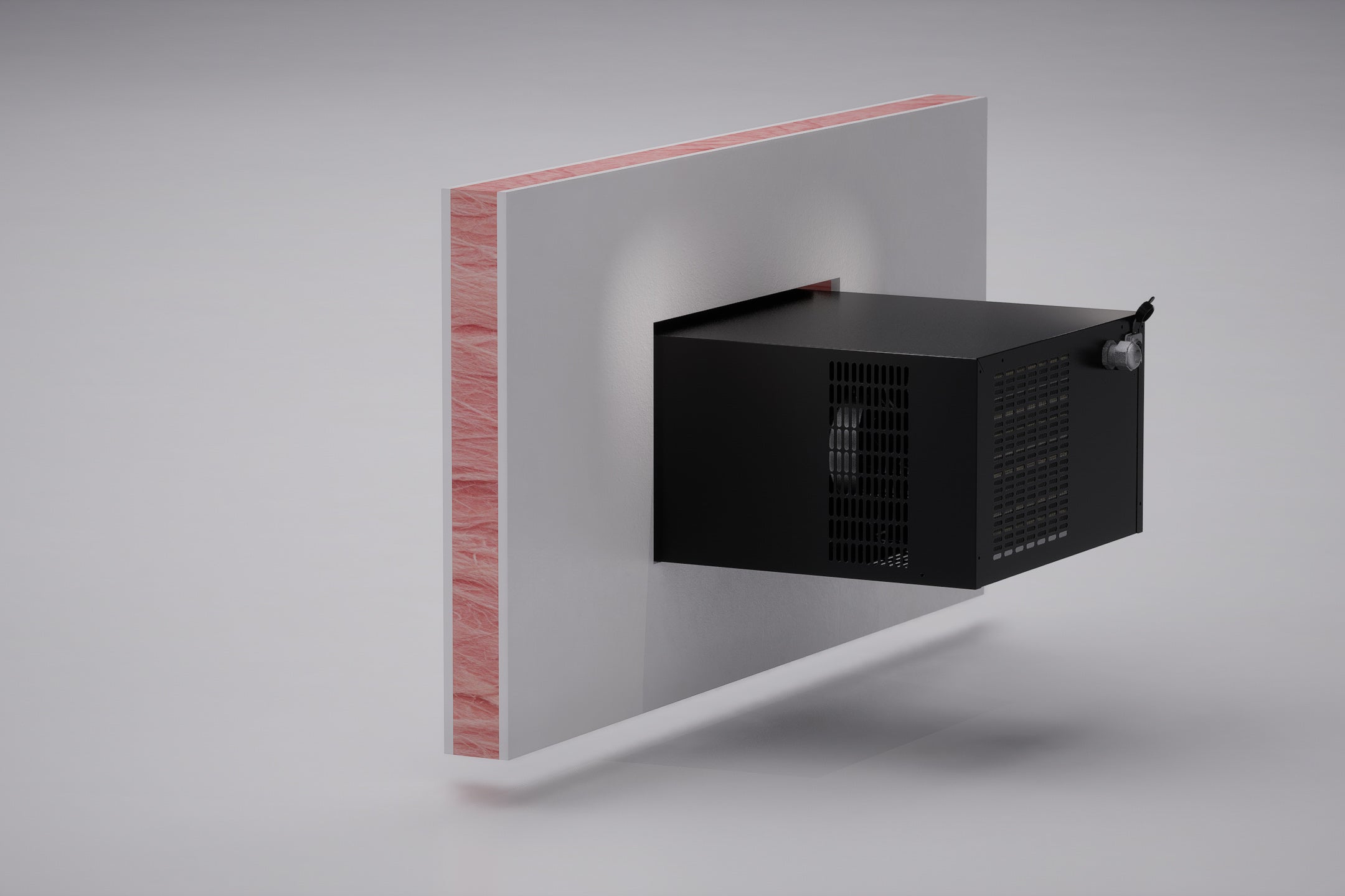 Wine-R WR2500 installed above a wine-cellar door