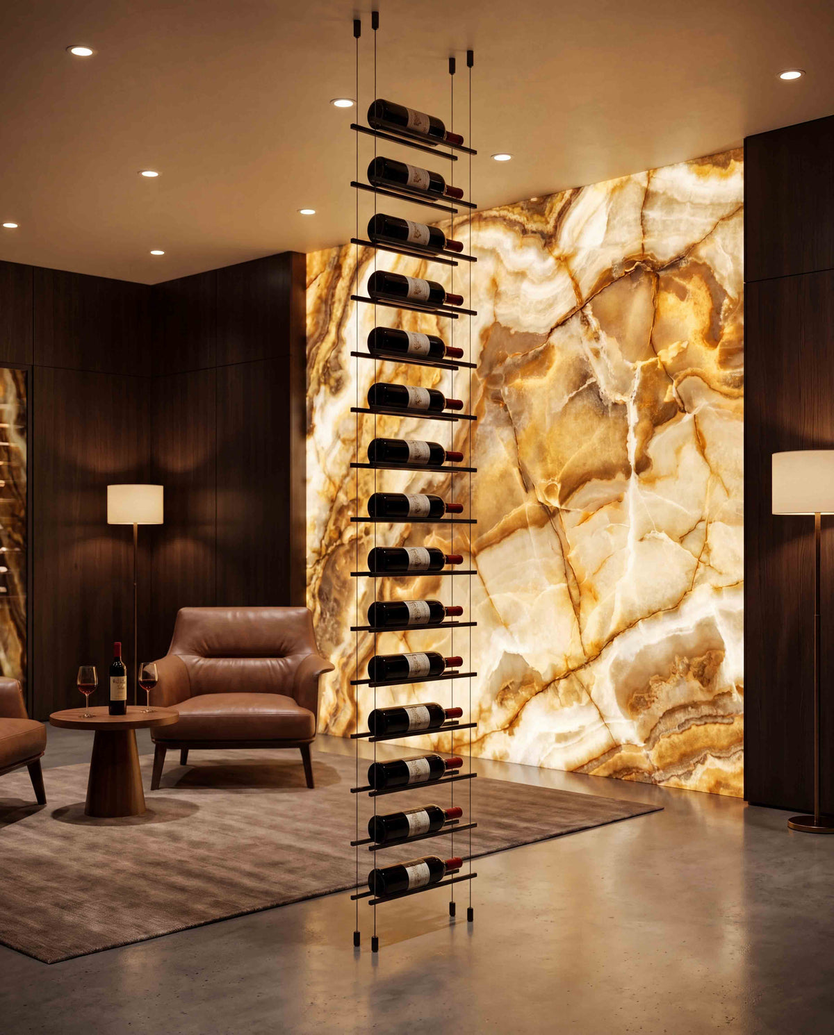 Skyline Single · Warm wall installation